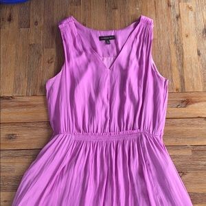 Banana republic magenta dress
